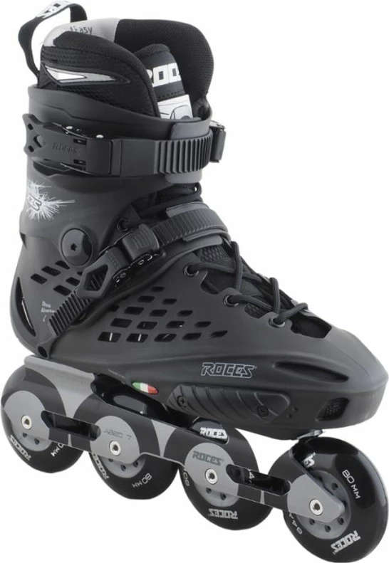 Rollera Roces për meshkuj, femra dhe fëmijë, të zeza