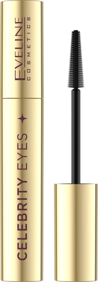 Mascara për femra Eveline Cosmetics Celebrity Eyes Lengthening and Volumizing, e zezë, 7ml