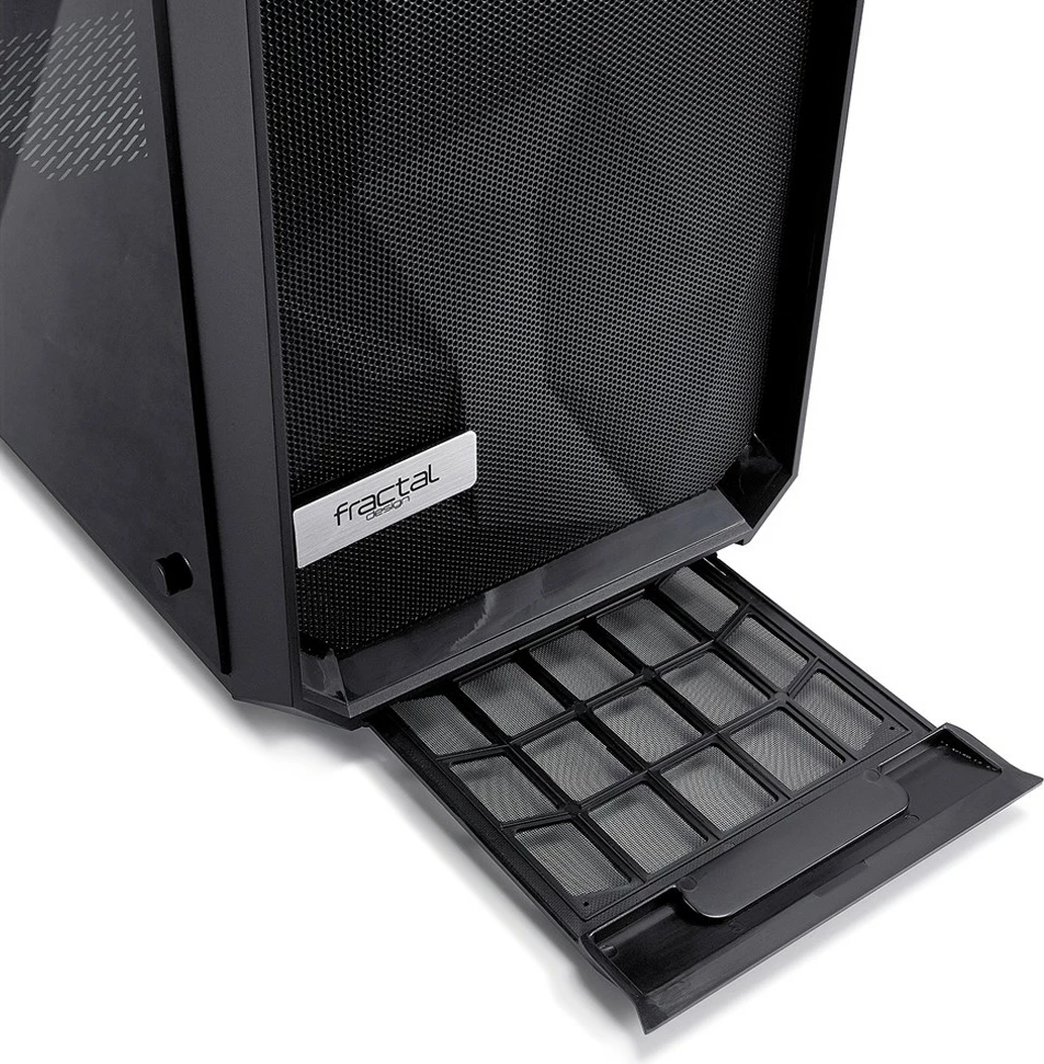 Kasë Fractal Design Meshify C, Midi Tower, ATX, ITX, micro ATX, E zezë