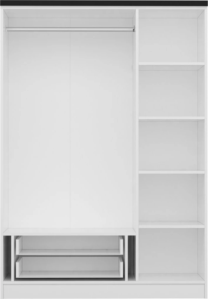 Dollap Skye Decor, ngjyrë e bardhë, 2247