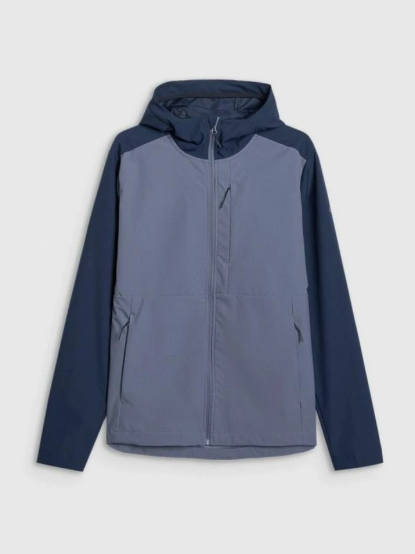 Jakne softshell për meshkuj 4f, e zezë [Madhësia: XXL]