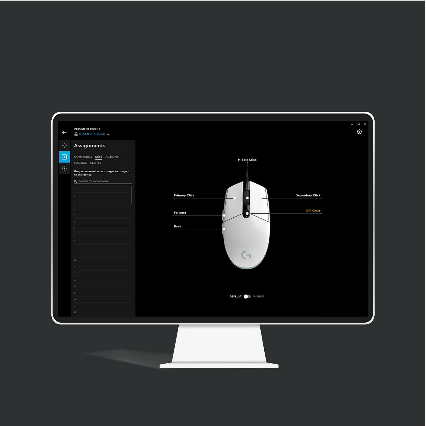 Maus Logitech G G203 LIGHTSYNC, USB Type-A, 8000 DPI, 1 ms, Ngjyrë e zezë