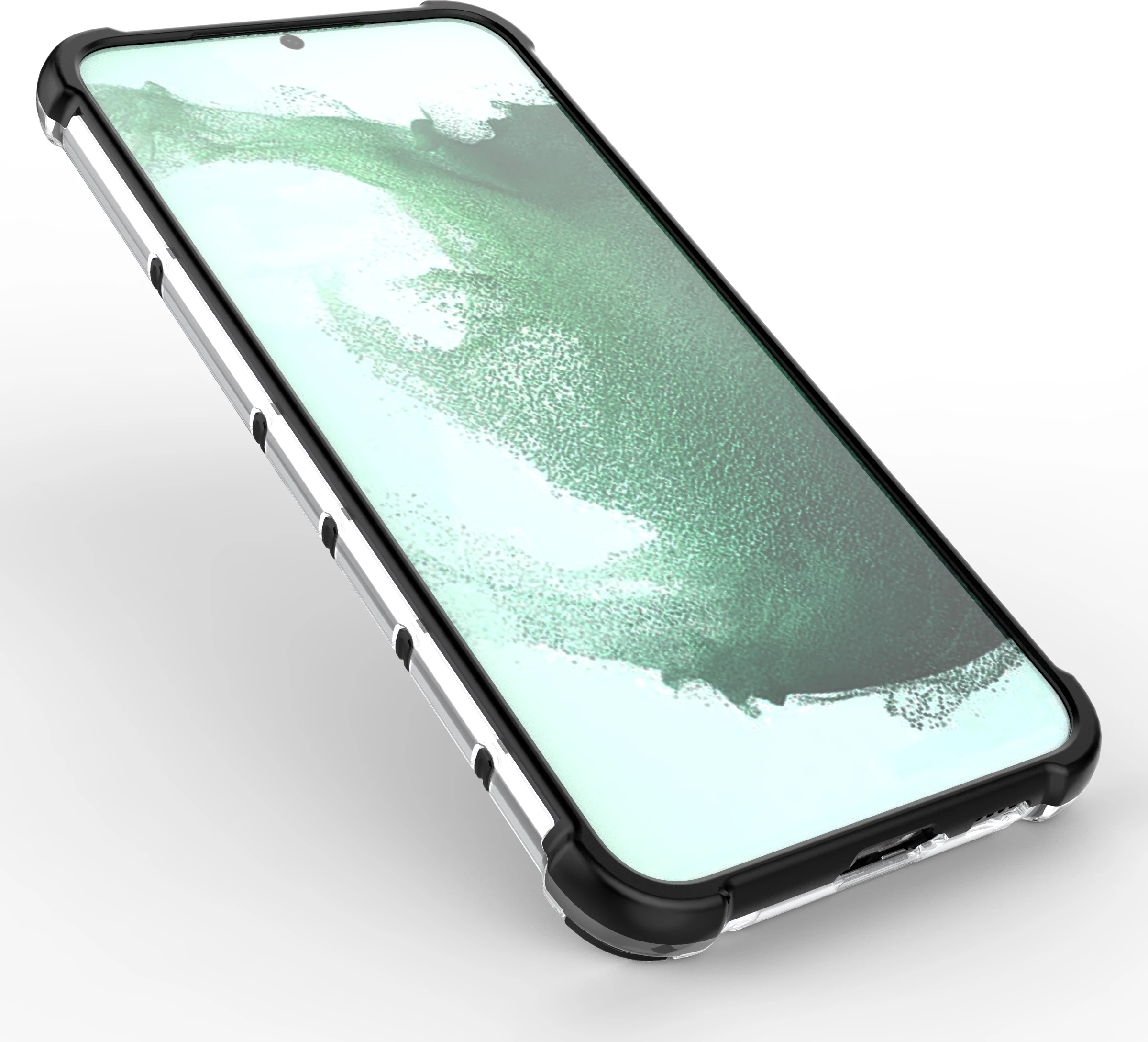 Mbështjellës Hurtel Honeycomb për Samsung Galaxy S23+, i blinduar, Blu