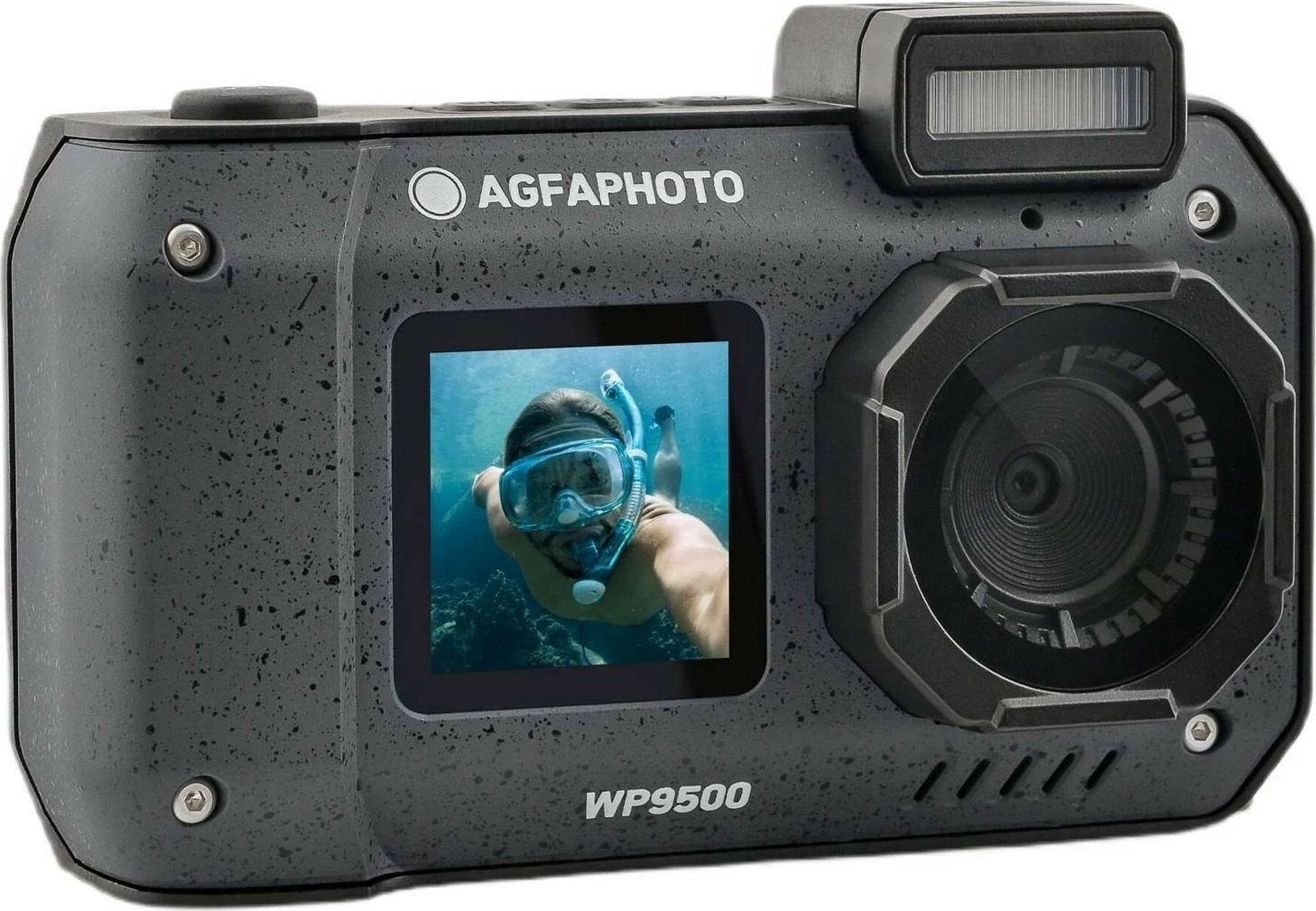 Kamerë kompakte AgfaPhoto WP9500, 4K, rezistente ndaj ujit, e zezë