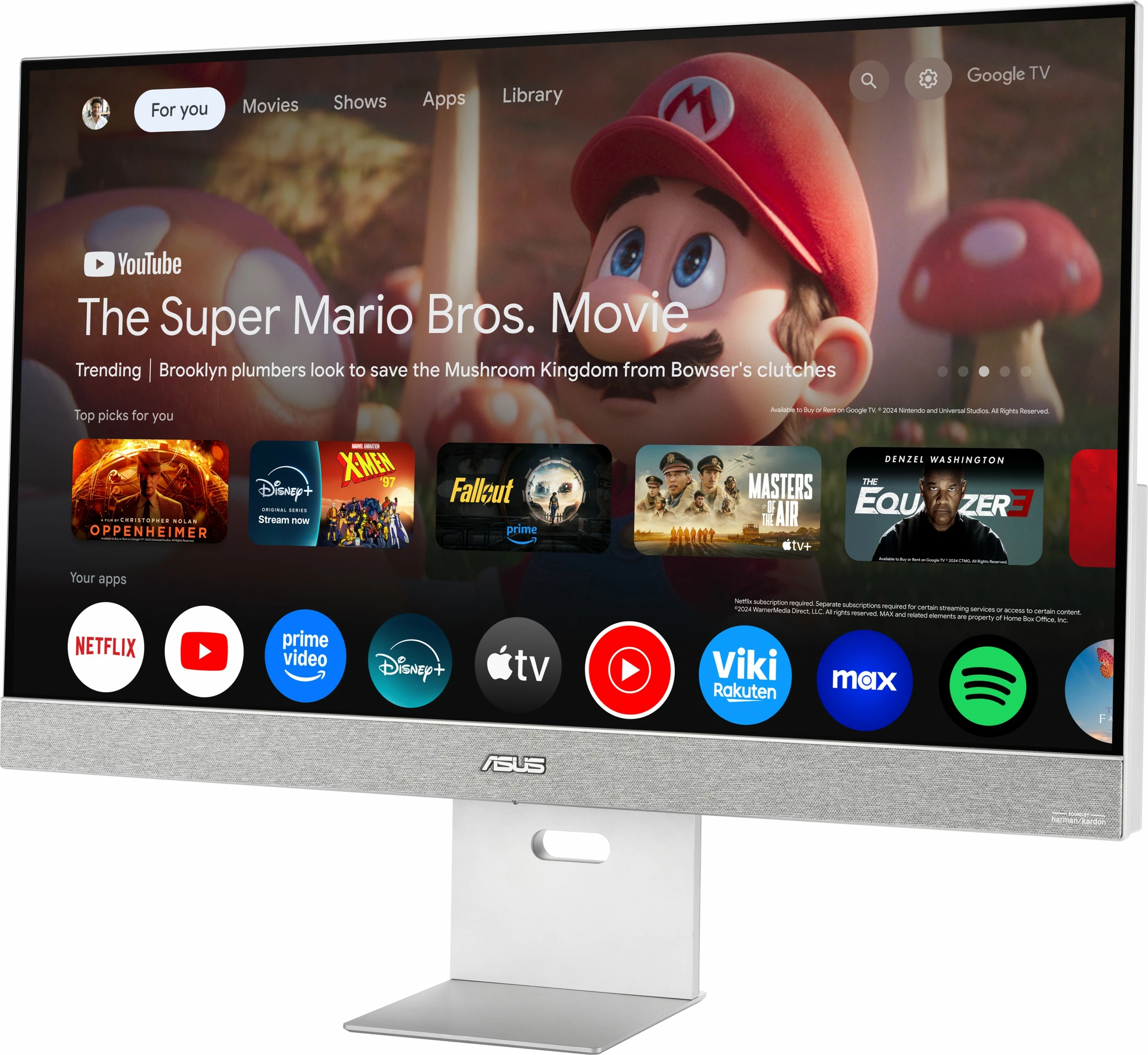 Monitor ASUS ZenScreen Smart MS32UC, 32 inç, UHD, HDMI, DP, argjendtë