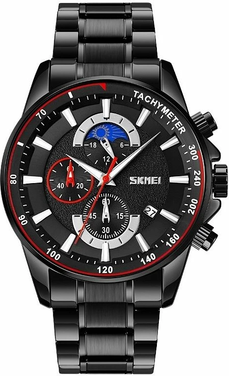 Orë dore për meshkuj Skmei, e zezë