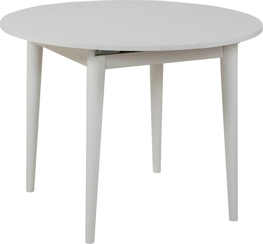 Set tavoline me karrige për ngrënie, zgjatshme, Skye Decor Vina 1053, e bardhë, antracit, 5 copë