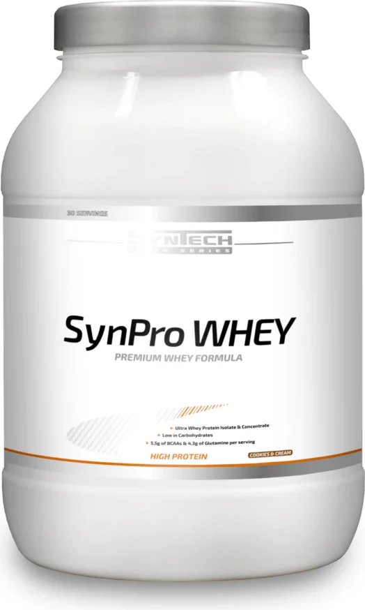 Protein - SynPro Whey 900g [Shija: Banane]
