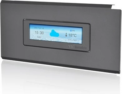 Panel LCD për kasë Thermaltake, Ceres 500/300 TG ARGB, i zi