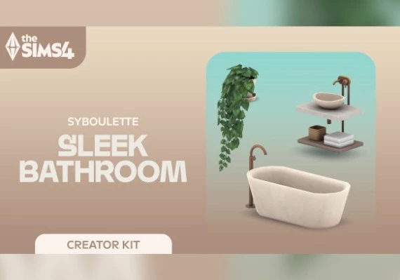 The Sims 4: Sleek Bathroom Kit DLC Global