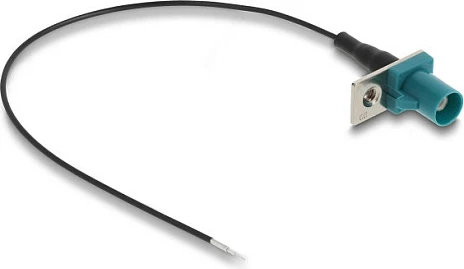 Kabllo antene DeLOCK 90725, FAKRA Z (mashkull), 0.2 m, 50Ω, zi/kaltër