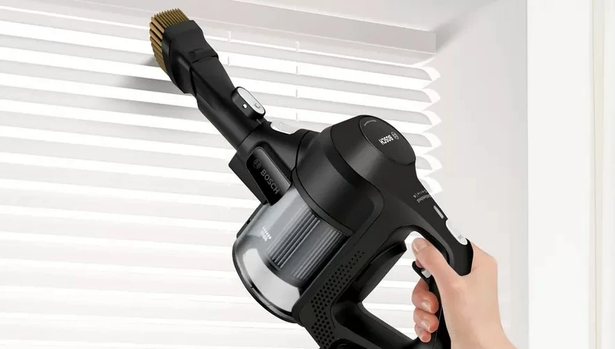 Fshesë elektrike Bosch Serie 6 BBS611BSC, 2-në-1, pa qese, 2.5 Ah, E zezë
