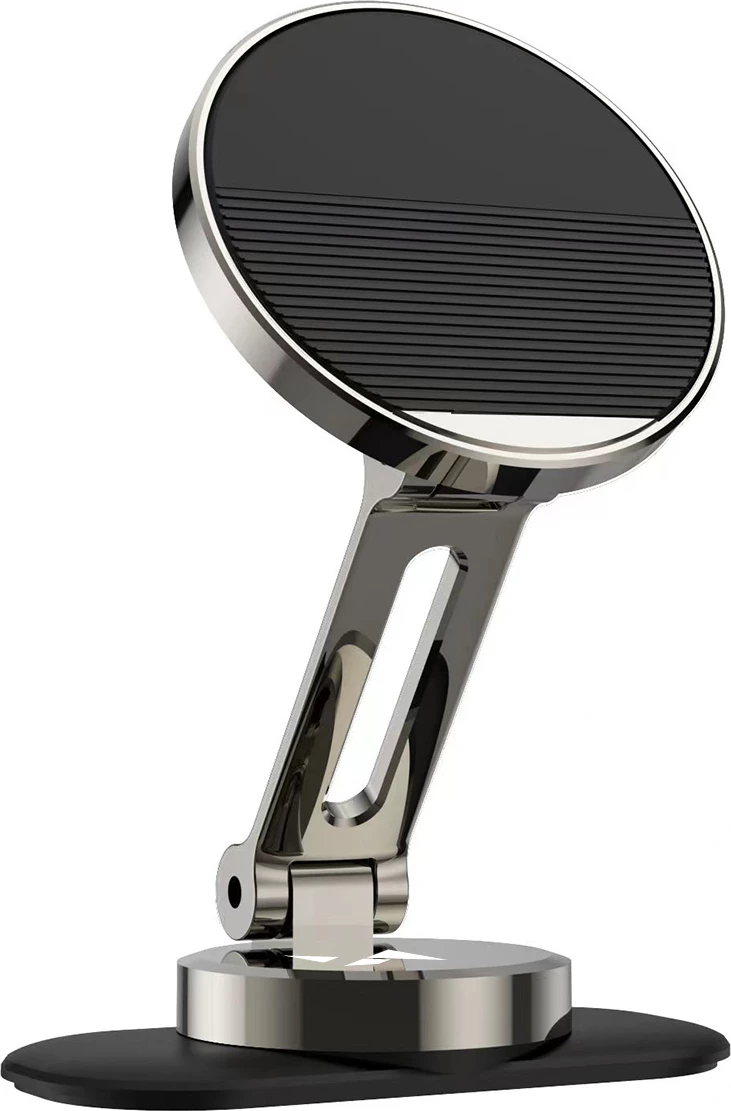 Mbajtës telefoni për veturë Wozinsky WPT-605, magnetik, i palosshëm, për dashboard, gri