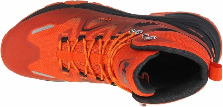 Këpucë Helly Hansen për meshkuj, të zeza dhe portokalli