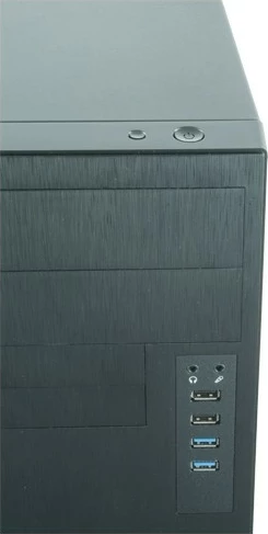 Kasë Chieftec HO-11B, Tower, micro ATX, 350W, e zezë