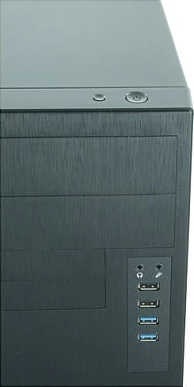 Kasë Chieftec HO-11B, Tower, micro ATX, 350W, e zezë