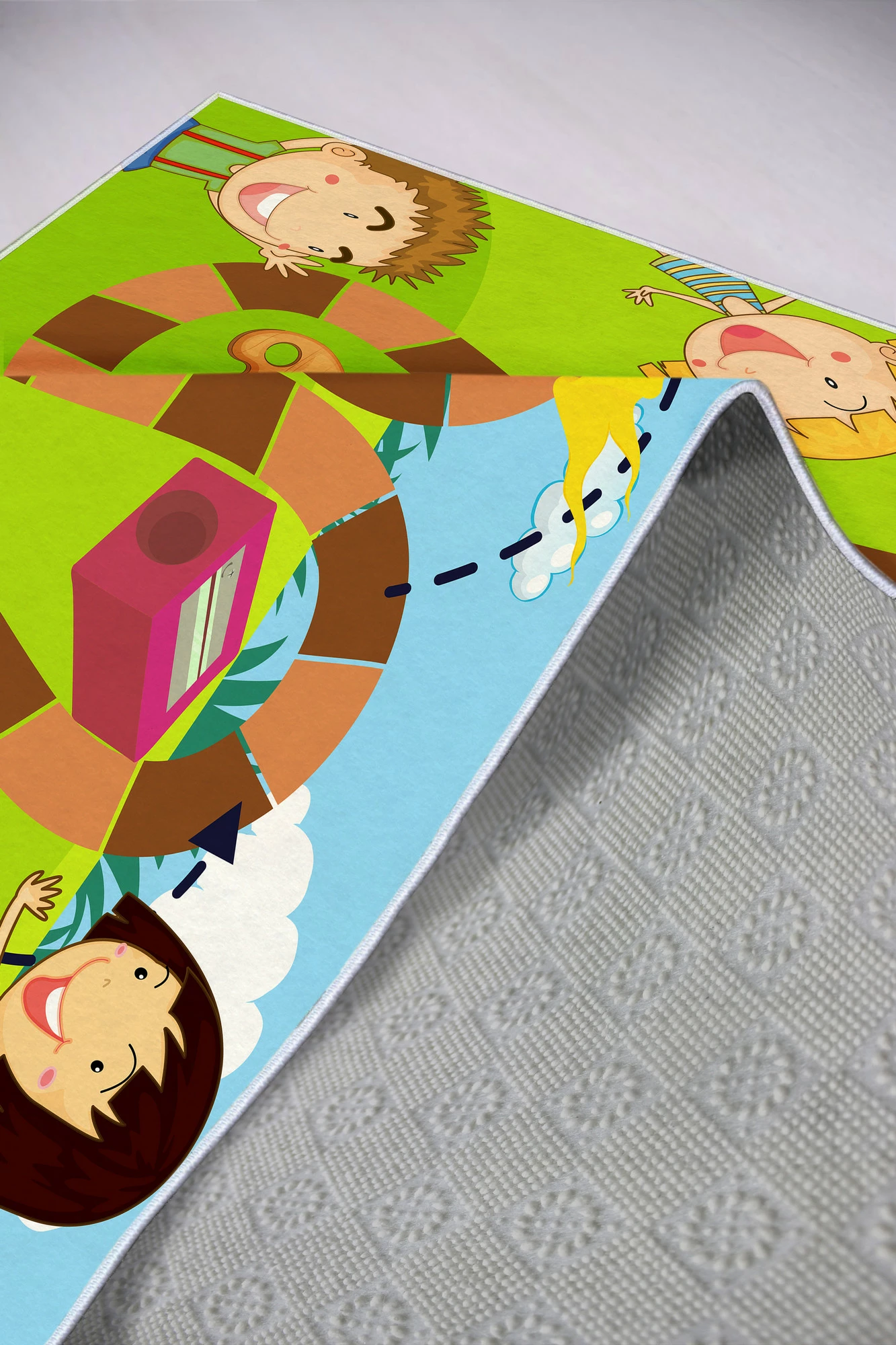Qilim korridori, shumëngjyrësh, 100x300cm, Conceptum Hypnose, WOOKECE091