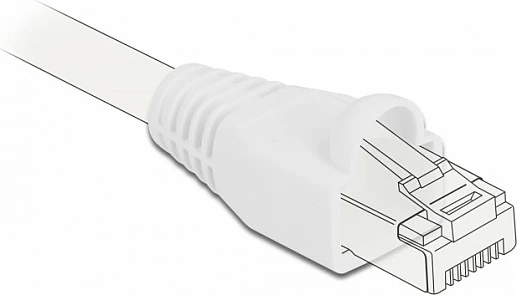 Gominë mbrojtëse për lidhës RJ45 DeLOCK, 20 copë, e bardhë