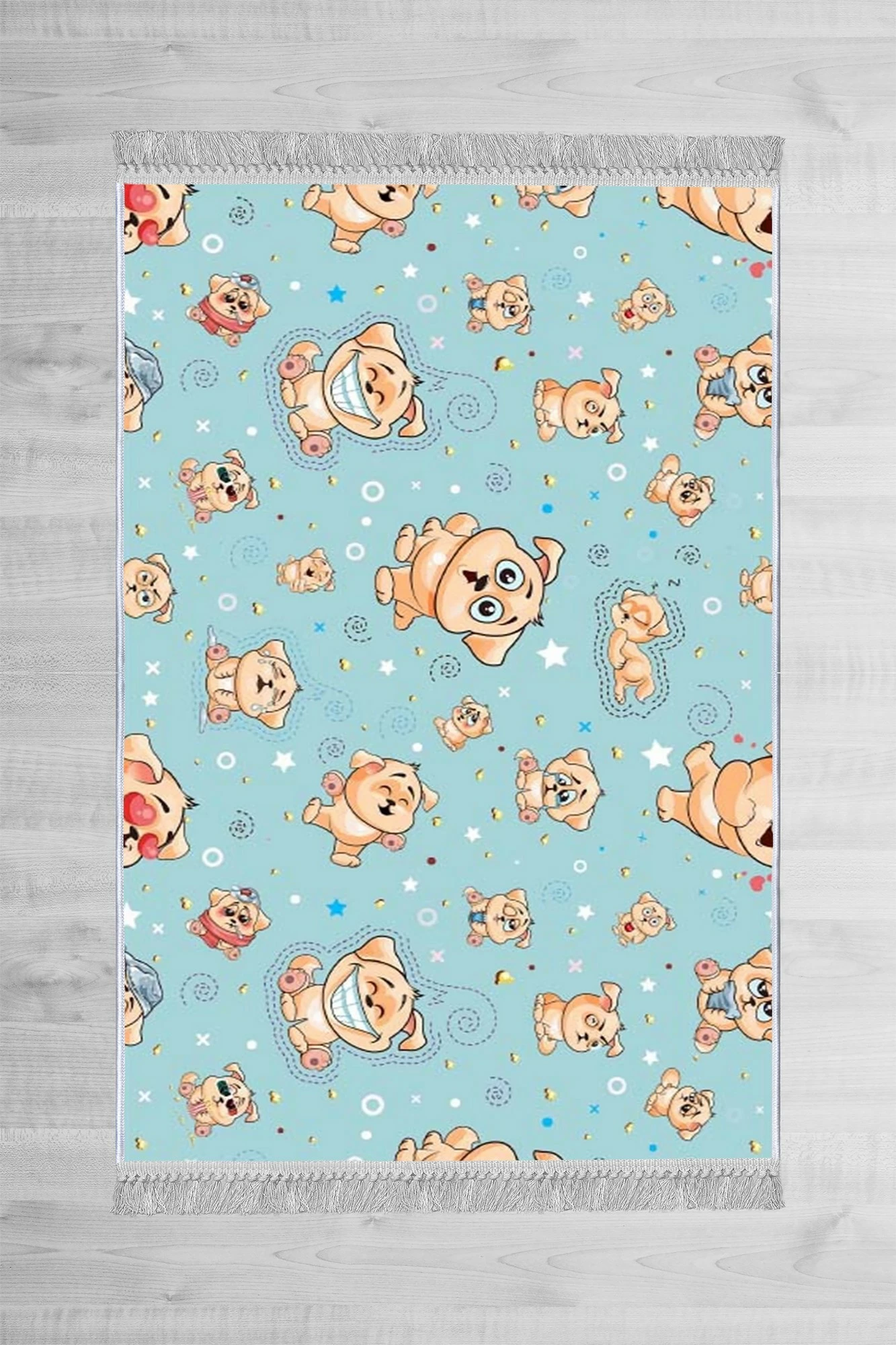 Qilim për korridor, ngjyrë e kaltër, Conceptum Hypnose, ELS512, 100x300cm