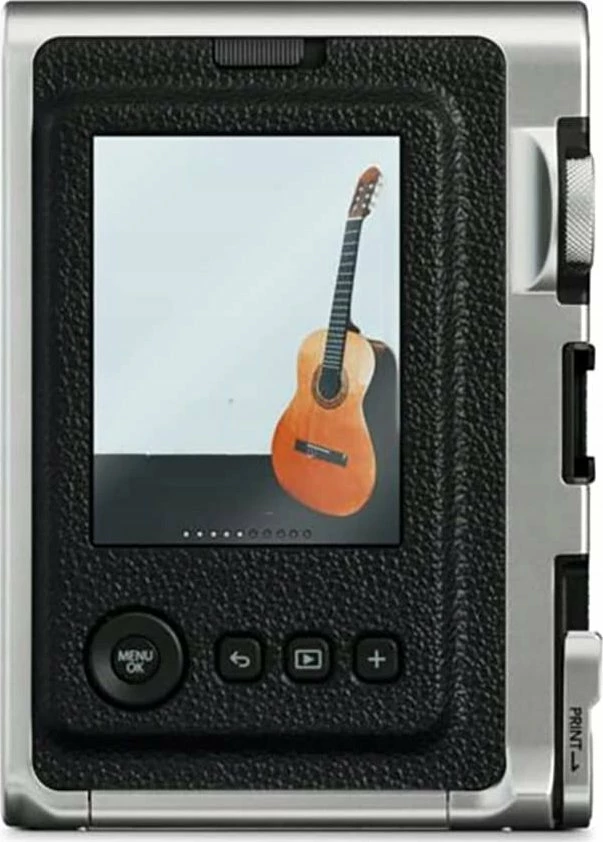 Aparat fotografik instant hibrid Fujifilm Instax Mini Evo, Bluetooth, ekran 3\", USB-C, mini HDMI, microSD, i zi