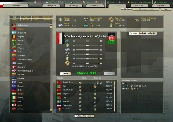 Arsenal of Democracy: A Hearts of Iron Game EN Global