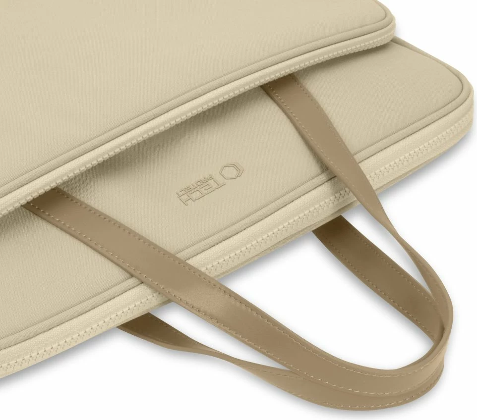 Mbështjellës laptopi Tech-Protect, 13-14 inç, Bezhe