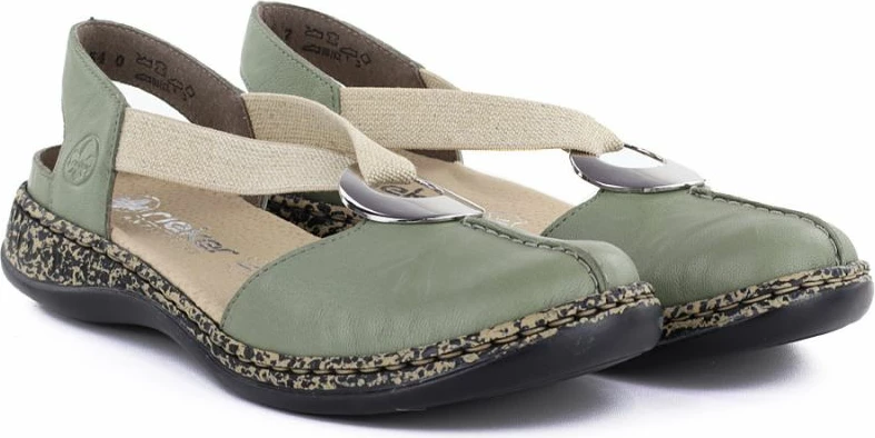 Sandale Rieker 46461-52, të gjelbra