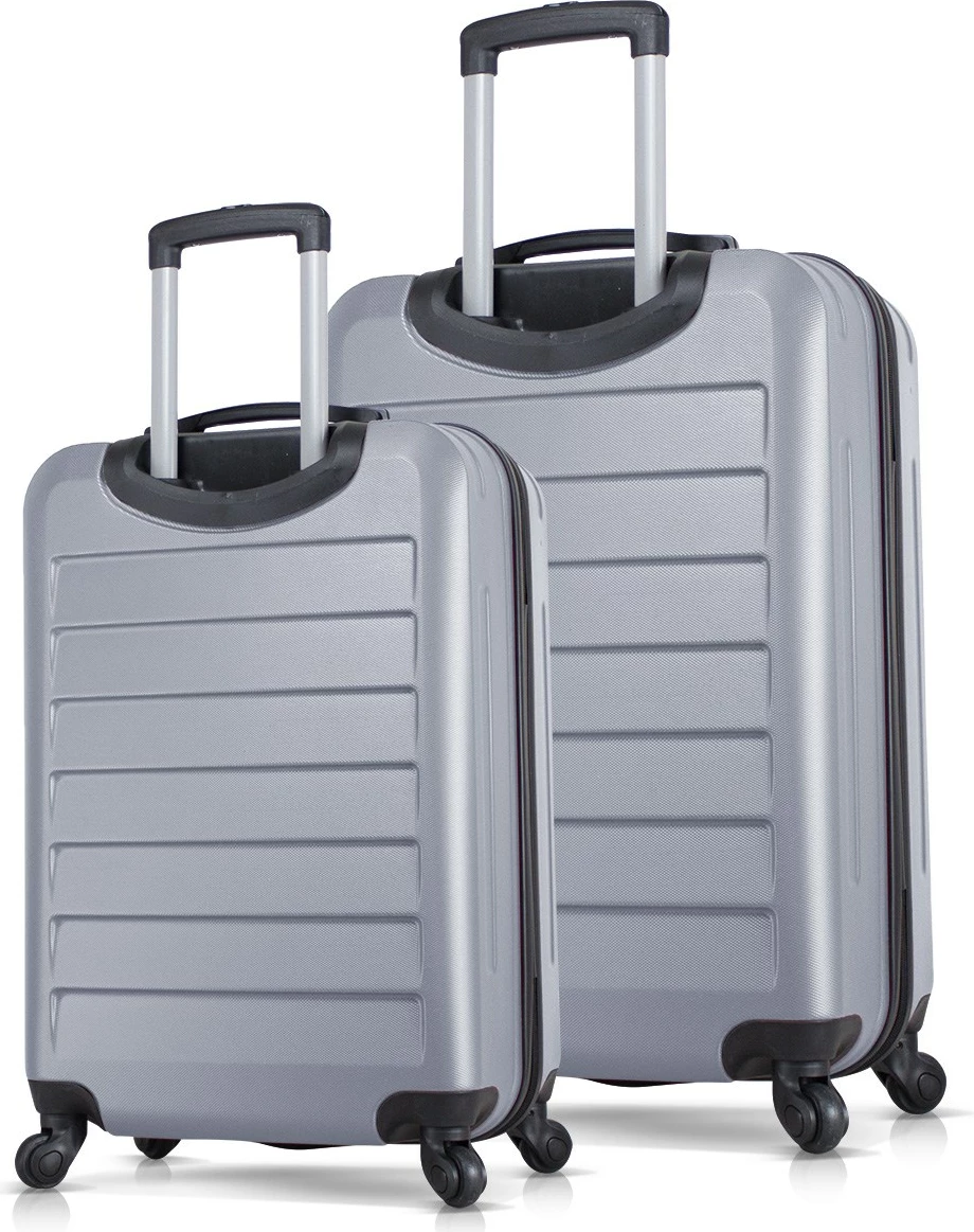 Set valixhesh (2 copë), ngjyrë gri, Zoozie Bags, 4773