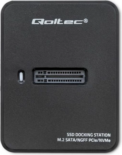 Stacion docking SSD Qoltec M.2 SATA/PCIe, i zi