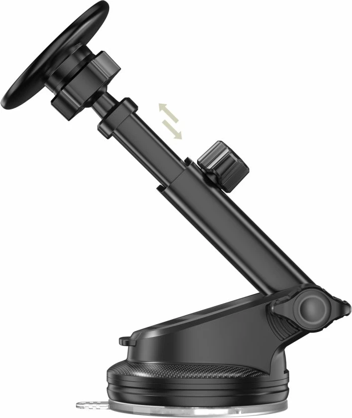 Mbajtës magnetik për celular Tech-Protect N58, MagSafe, për kokpit, xham ose ventilator, i zi