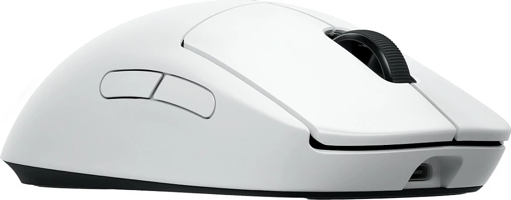 Maus Logitech G PRO 2 LIGHTSPEED, 32000 DPI, RF Wireless, 8 butona, USB-C, i bardhë
