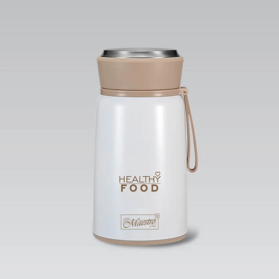 Termos ushqimi Maestro MR-1646-80, 800 ml, bardhë