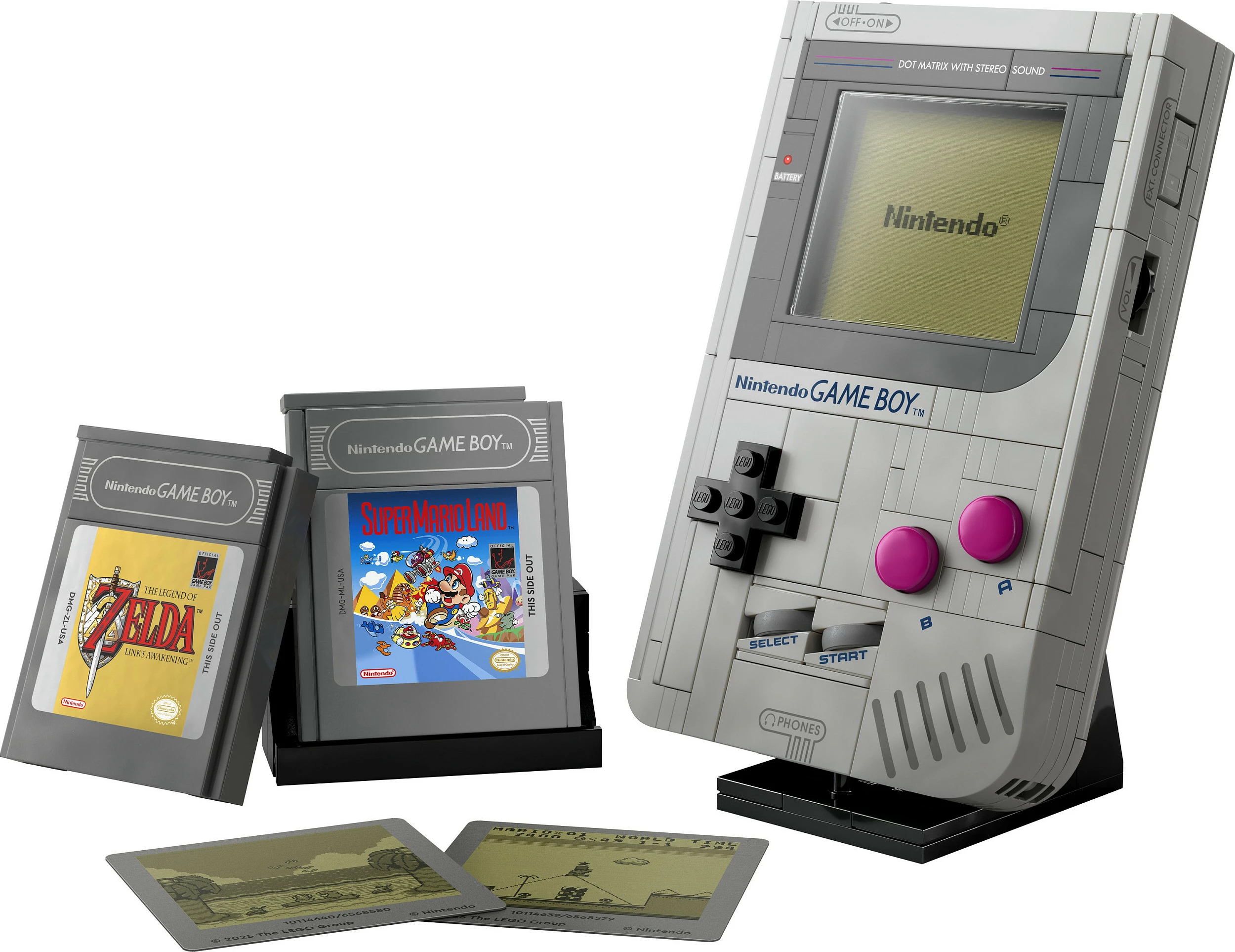 Set ndërtimi LEGO Super Mario Game Boy 72046, 421 pjesë, 18+, shumëngjyrësh