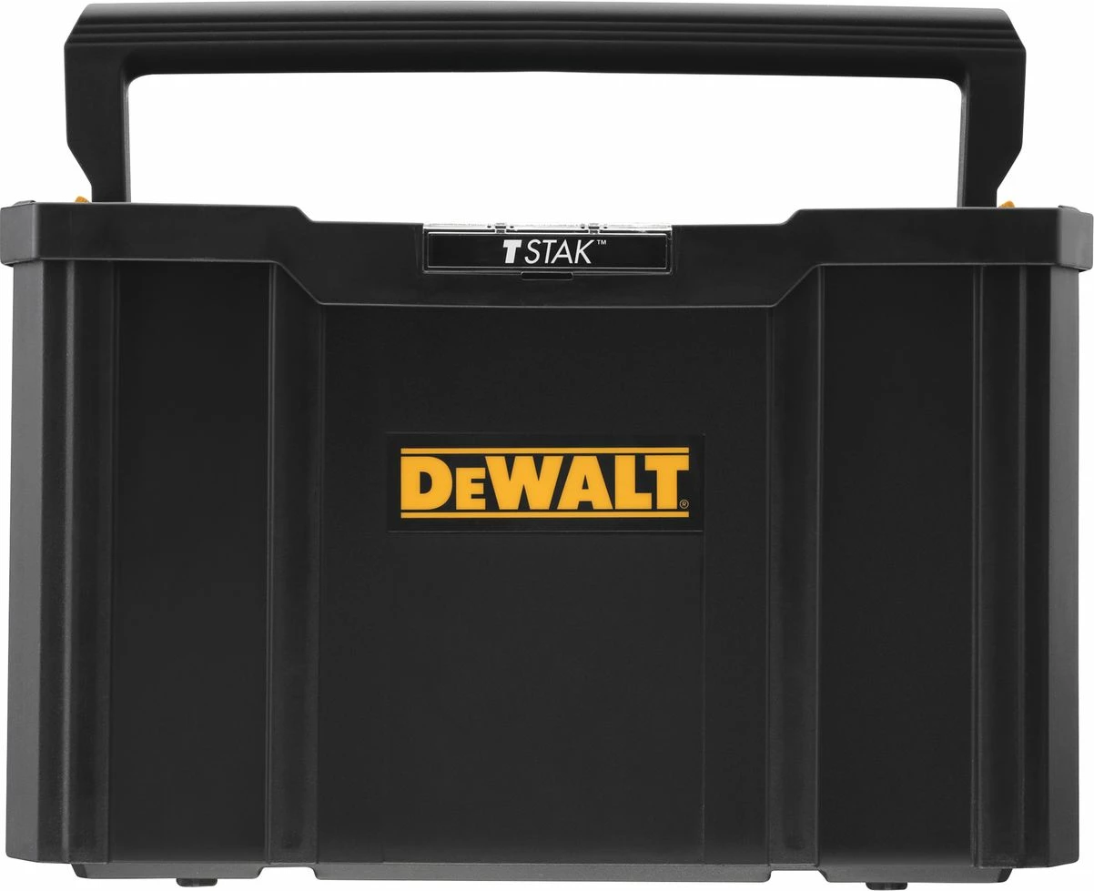 Kuti veglash Dewalt TSTAK DWST1-71228 44x32x27.5 cm waterproof, e zezë