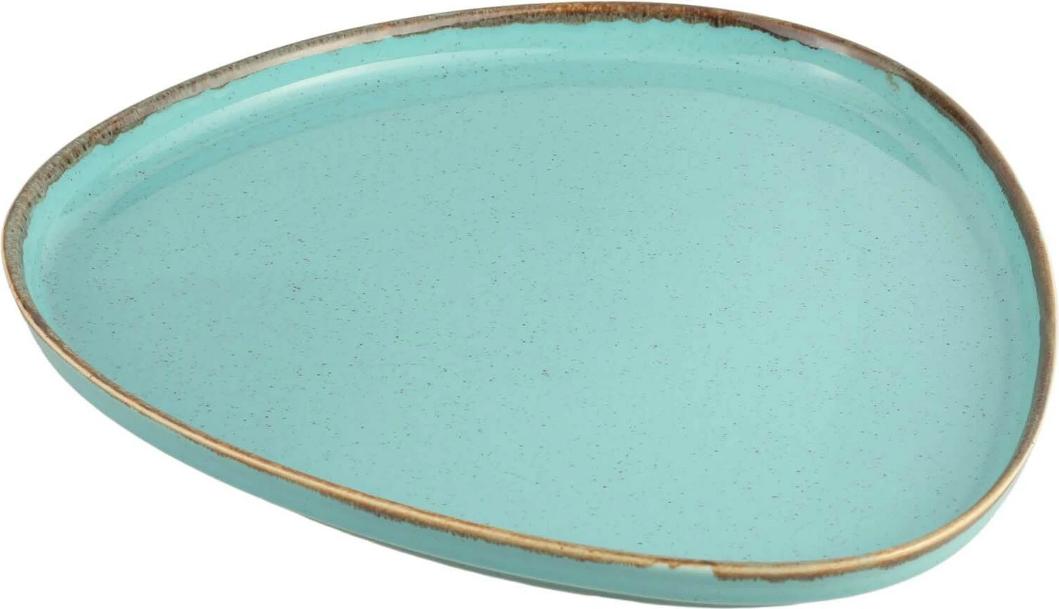 Pjatë trekëndore Porland Seasons Laguna 270 mm, blu e qiellit, set 6 copë