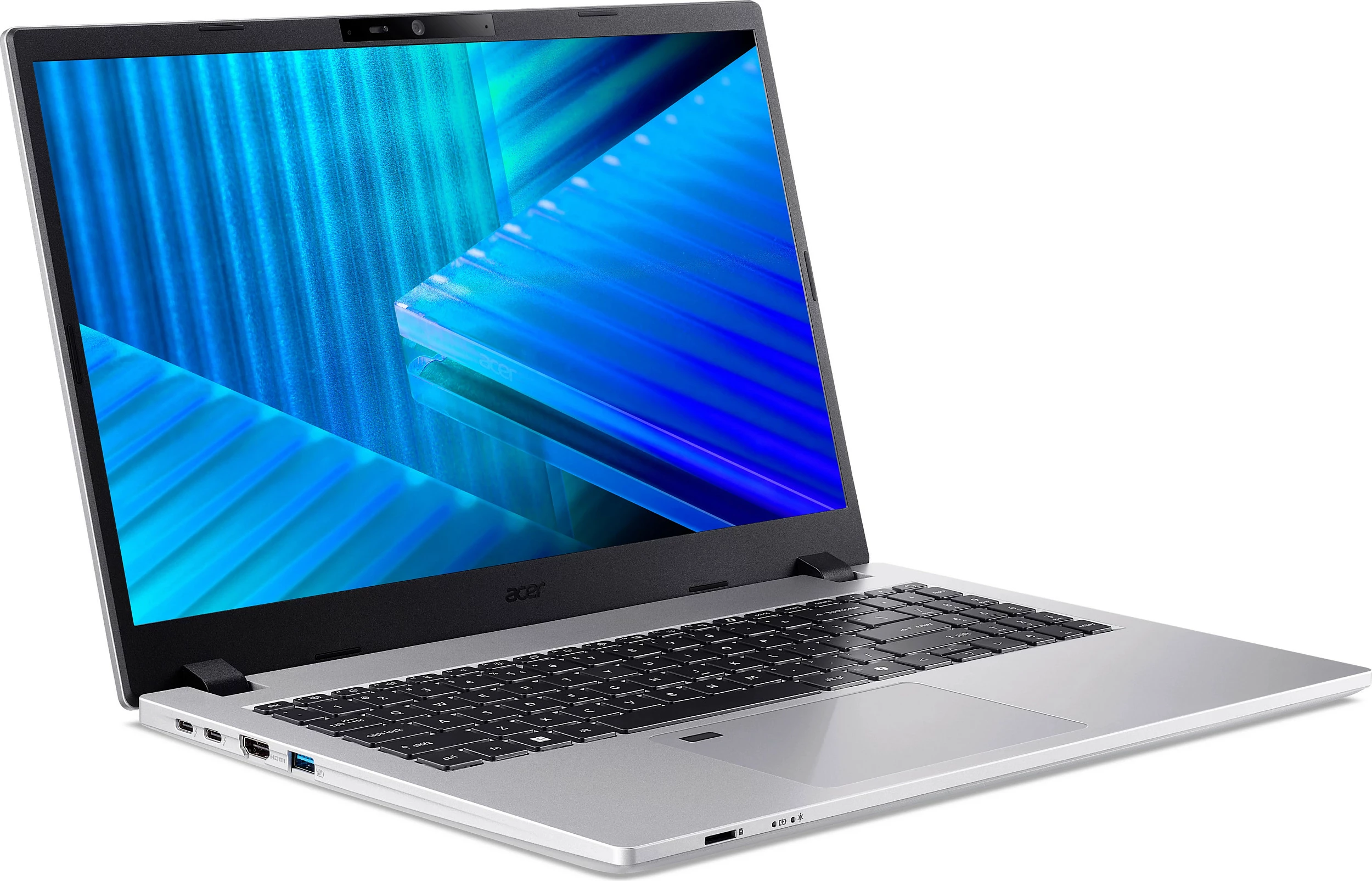 Laptop Acer TravelMate P2 TMP215-55-G2-TCO-70LW, Core Ultra 7 255U, 32GB RAM, 1TB SSD, 15.6" FHD, Windows 11 Pro, argjendtë