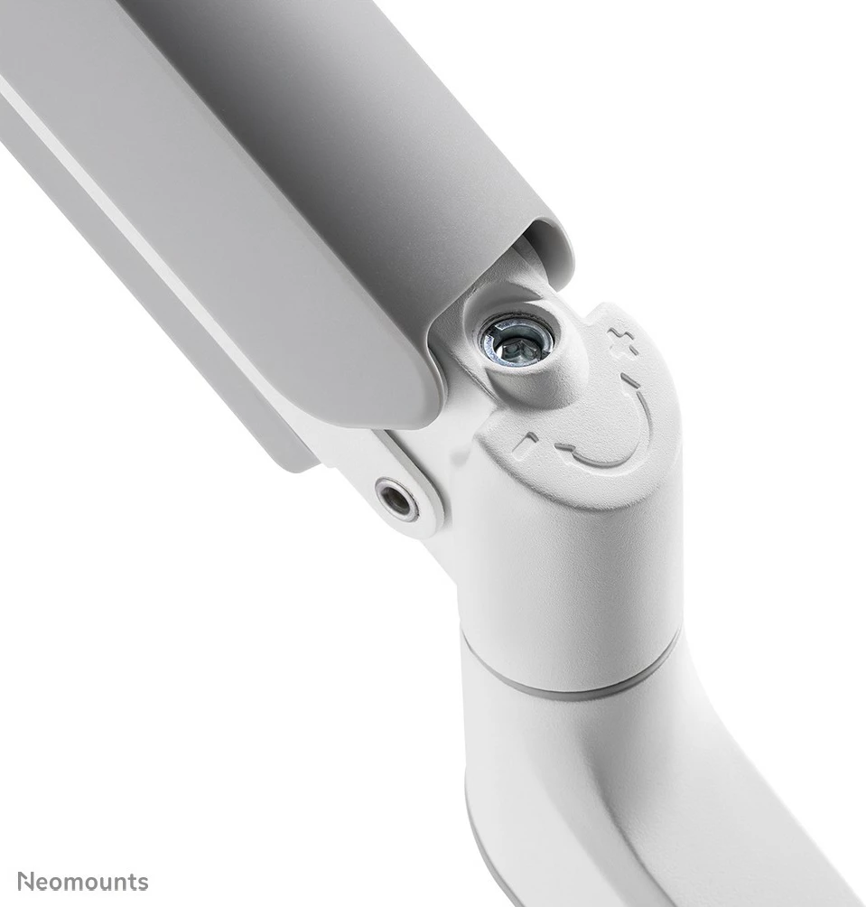 Krah monitori tavoline Neomounts, Clamp/Grommet, 8 kg, 43.2 cm (17"), 81.3 cm (32"), 100 x 100 mm, Bardhë