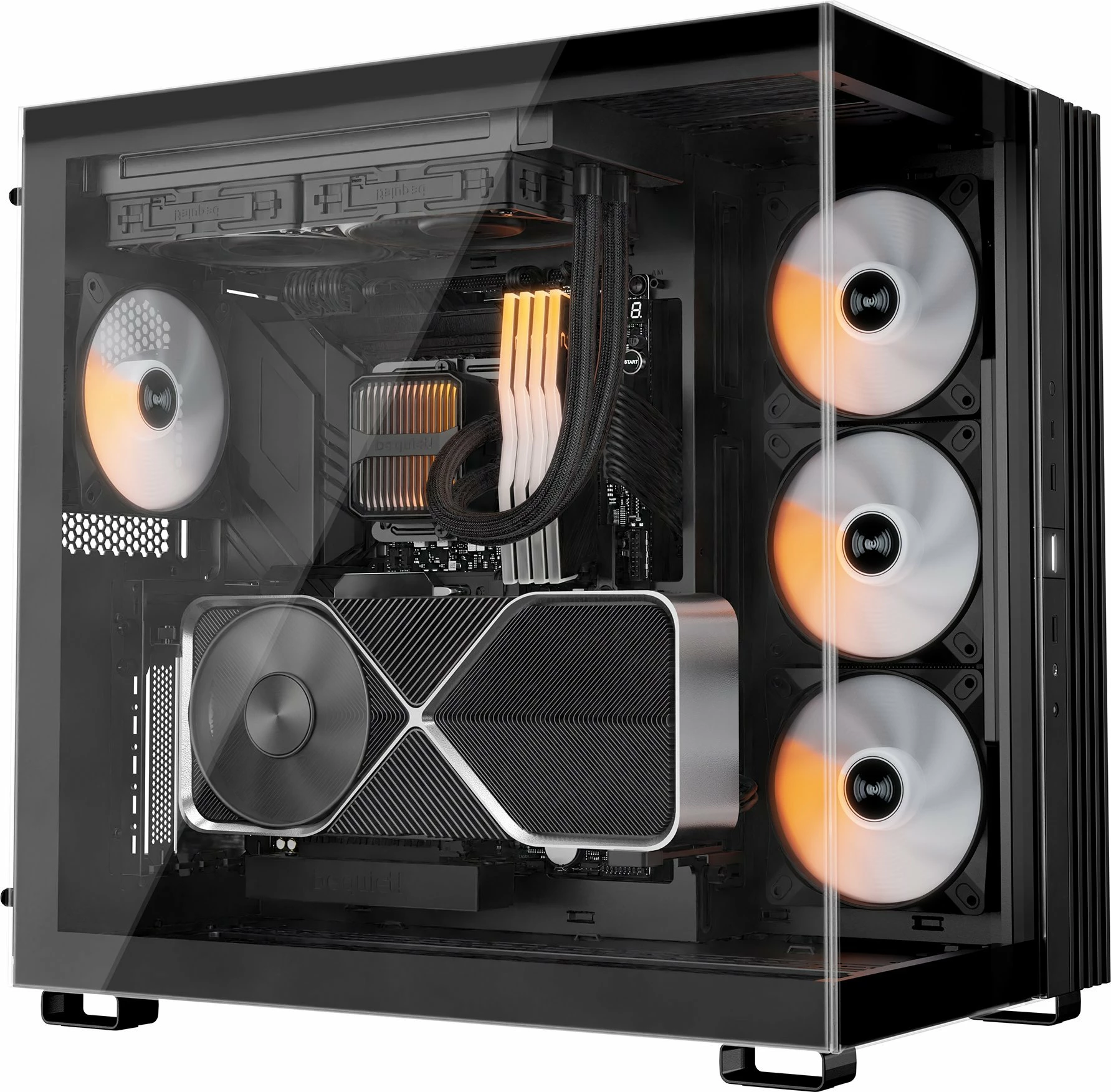 Ftohës me ujë be quiet! Silent Loop 3 BW024, 240mm, ARGB, 2x120mm, i zi