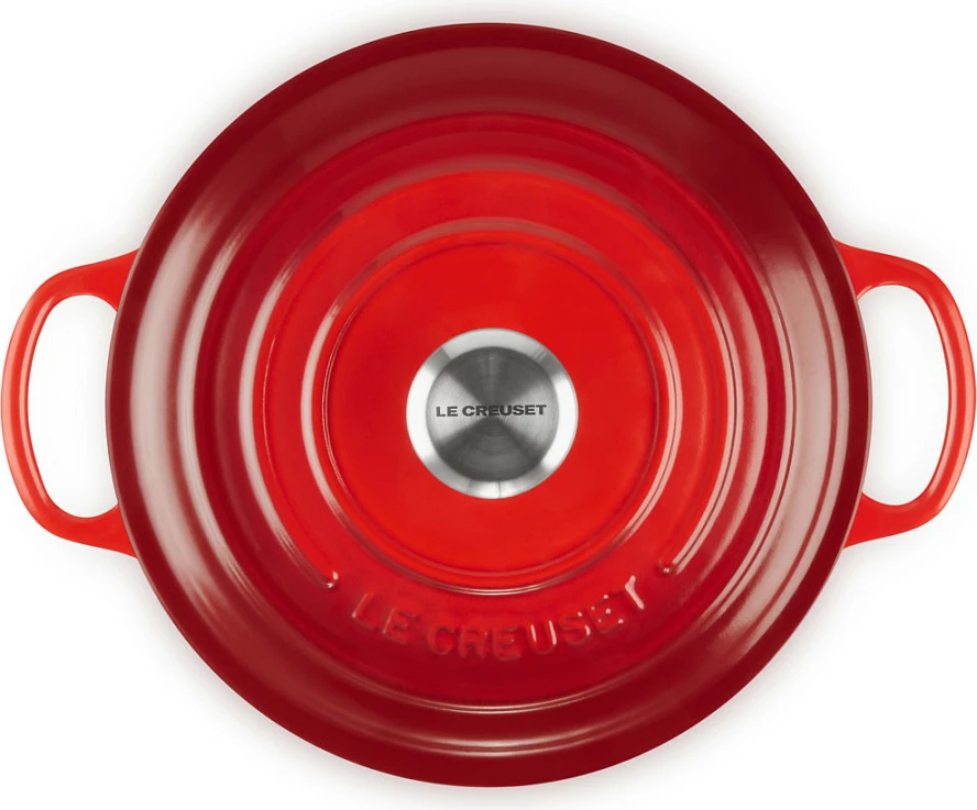 Tenxhere gize Le Creuset 22cm, e kuqe