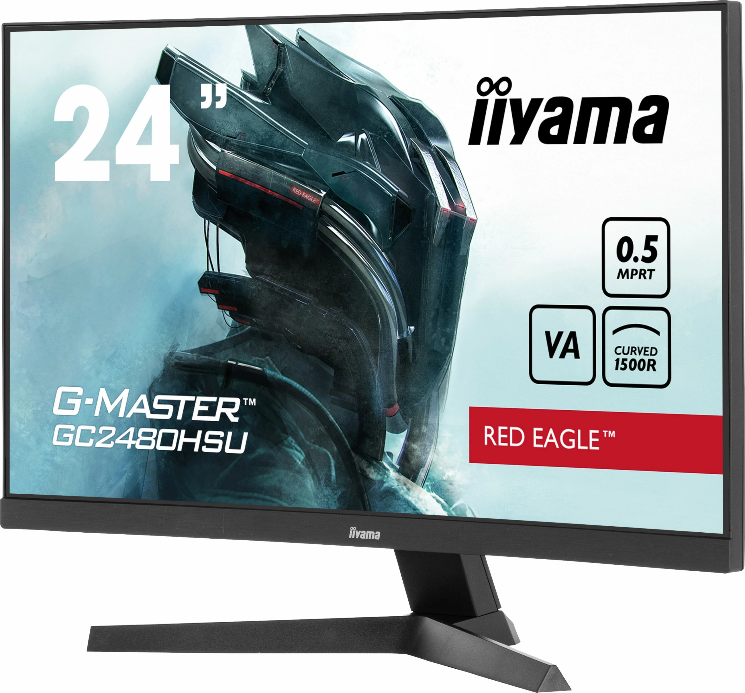 Monitor iiyama G-MASTER GC2480HSU-B1, 24 inch, Full HD, 180Hz, 0.5ms, e zi