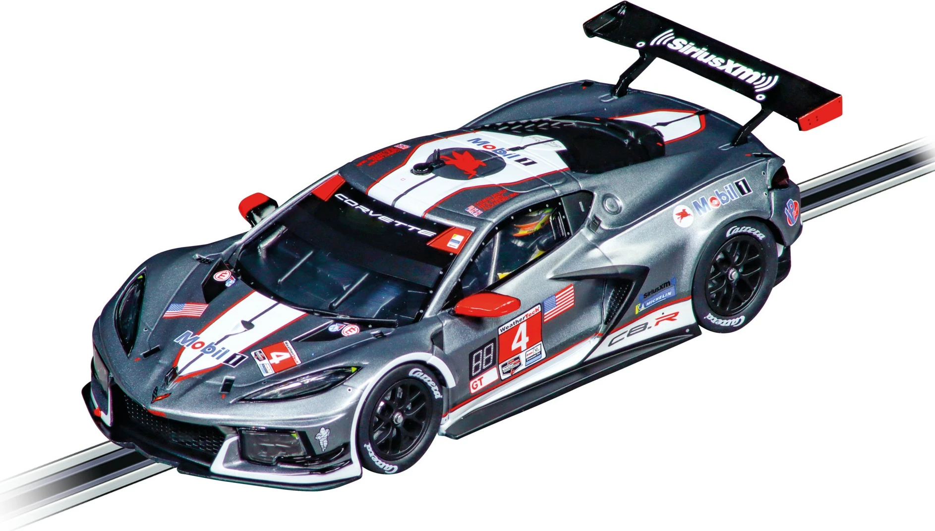 Makine lodër Carrera Chevrolet Corvette C8.R No.4, Digital 132, shumëngjyrëshe