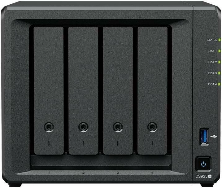 NAS Synology DS925+ me 2x HAT3300-2T (2x 2TB)