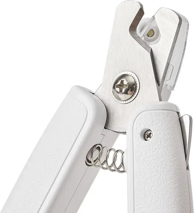 Prerëse thonjsh Petkit LED për mace dhe qen, e bardhë