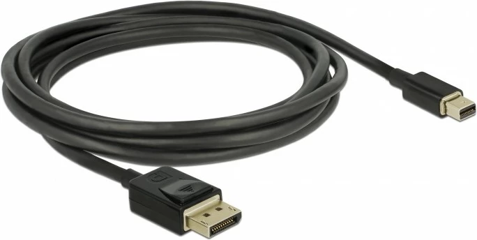 Kabllo DisplayPort DeLOCK 84928, Mini DisplayPort në DisplayPort, 2m, e zezë