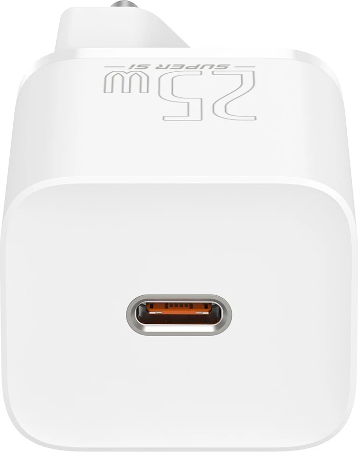 Karikues muri Baseus CCSP020102, 25W, USB-C, i bardhë