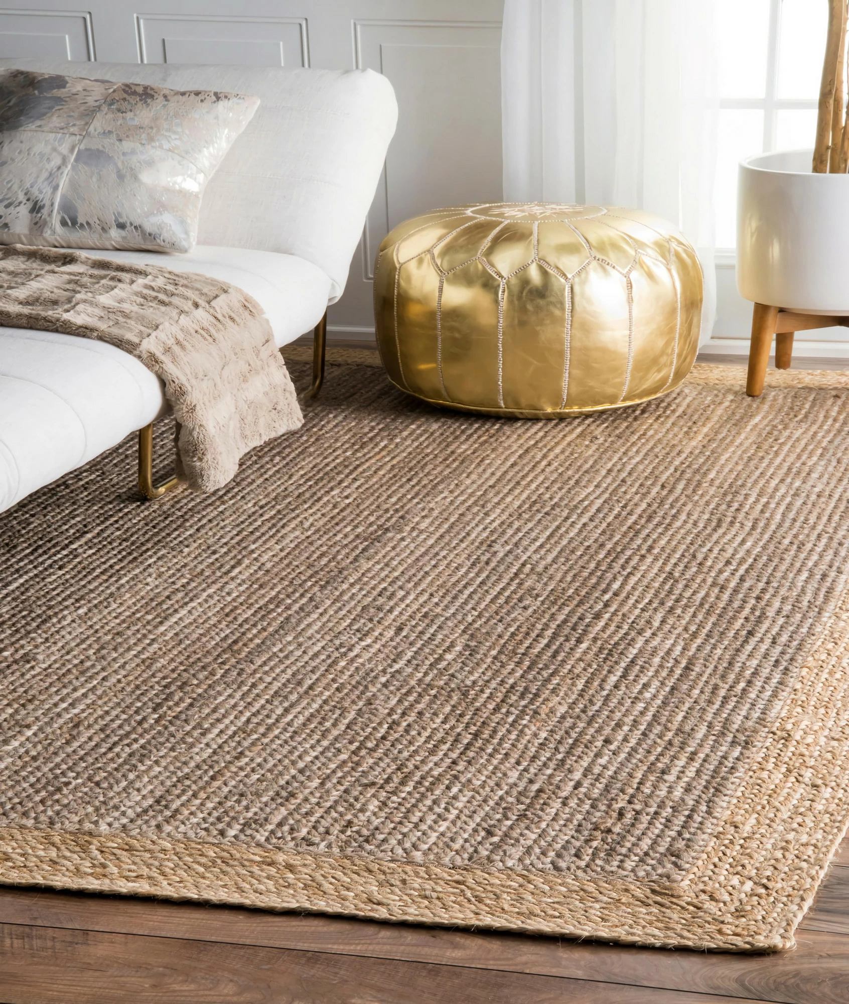 Qilim jute, natyral, 90x150cm, Conceptum Hypnose, 00020A
