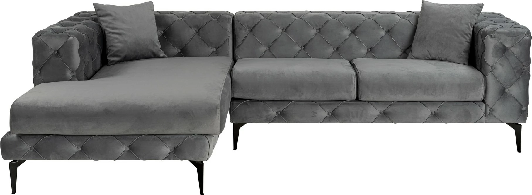 Këndare Como Eco, antracit e zezë, Atelier del Sofa, majtas
