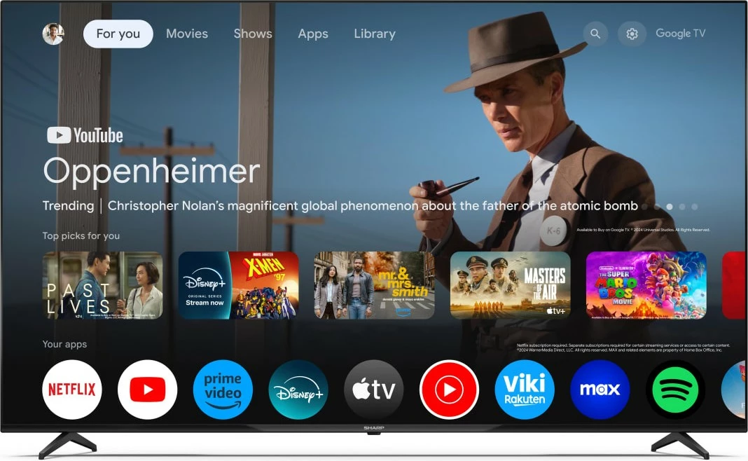 Televizor Smart Sharp 70GL4260E, 70 inch, 4K UHD, LED, Wi-Fi, i zi