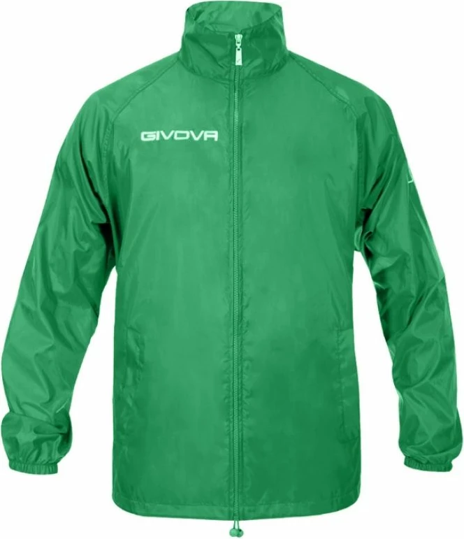 Jakne për shi për meshkuj dhe fëmijë Givova, të gjelbra
