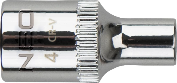 Soket heksagonal Neo 08-228 1/4\" 10 mm Superlock 25 mm, krom, copë